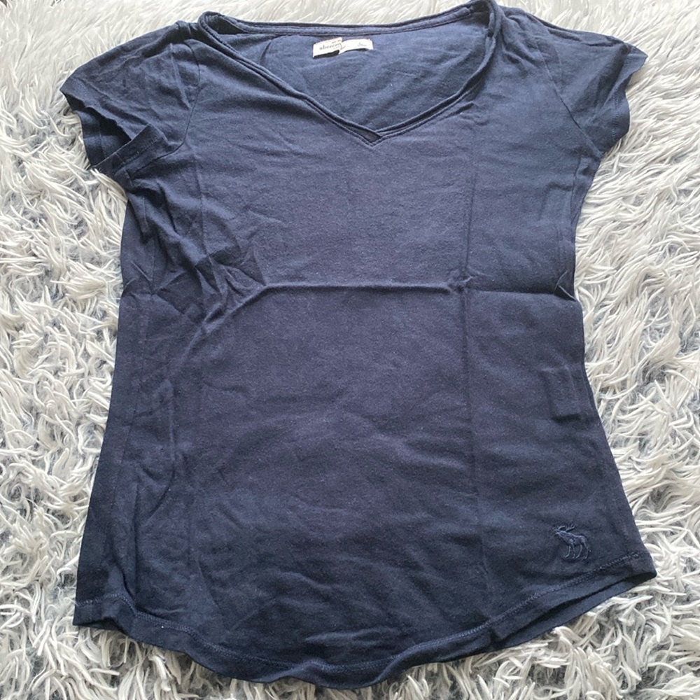 Abercombie Kids Tshirt Navy Blue Size Large
